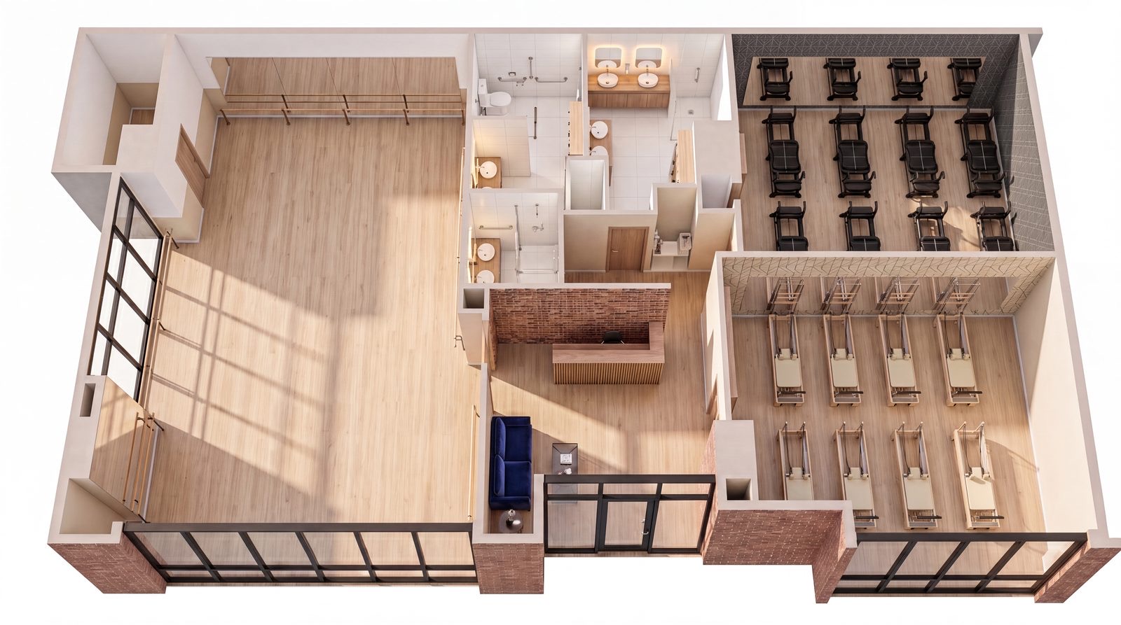 Maqueta del estudio